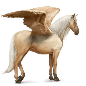 ratsupegasos andalusianhevonen palomino