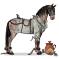 poni hevosen rautanaamio väritys